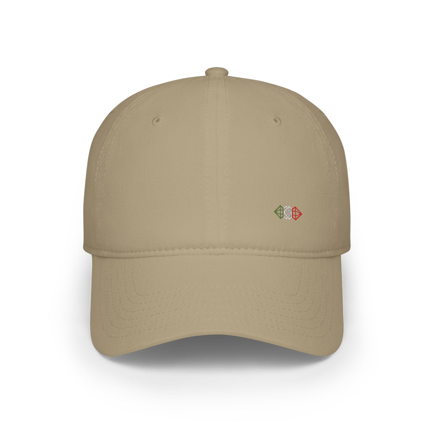 Small Diamond Baseball Cap Khaki