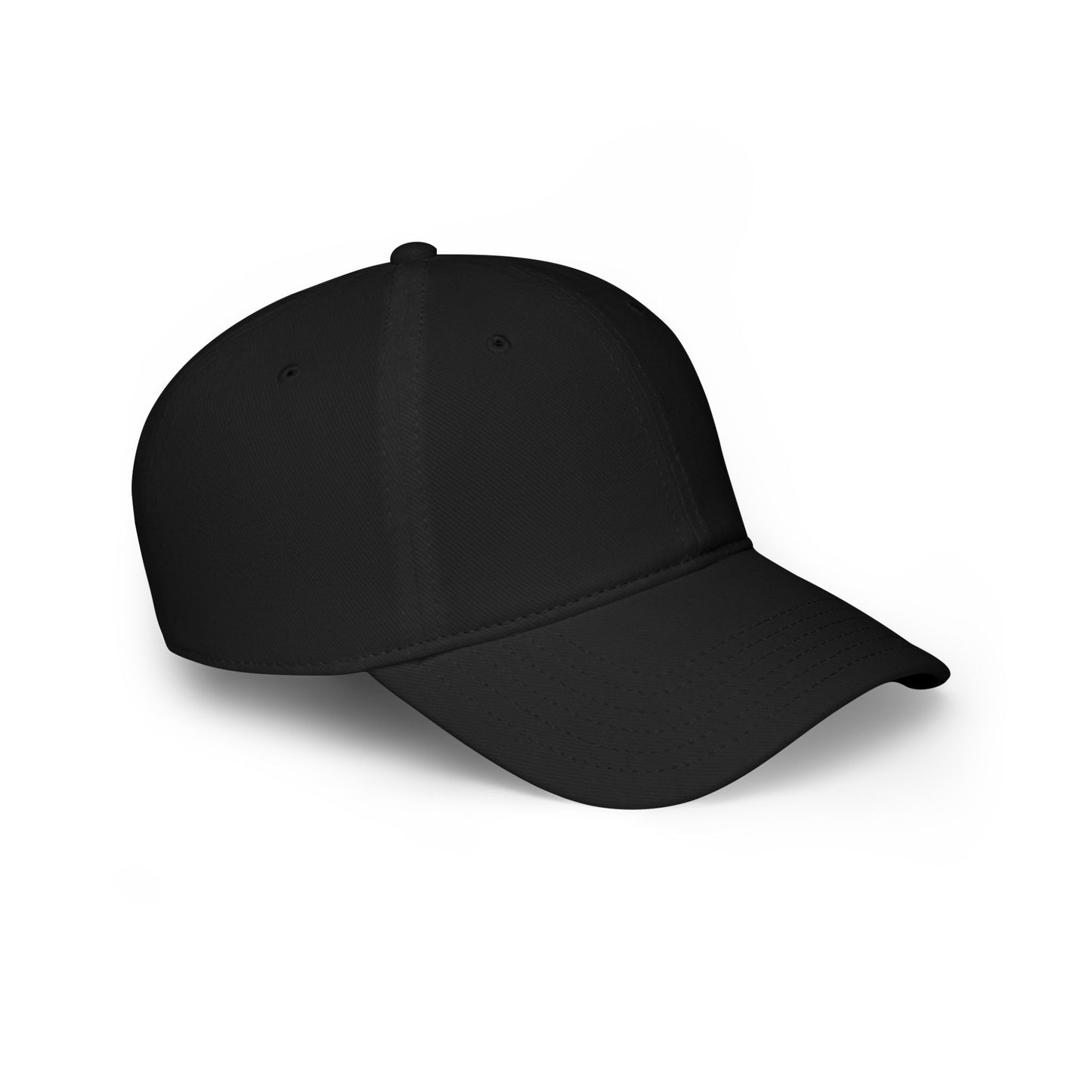 Small Diamond Baseball Cap Black