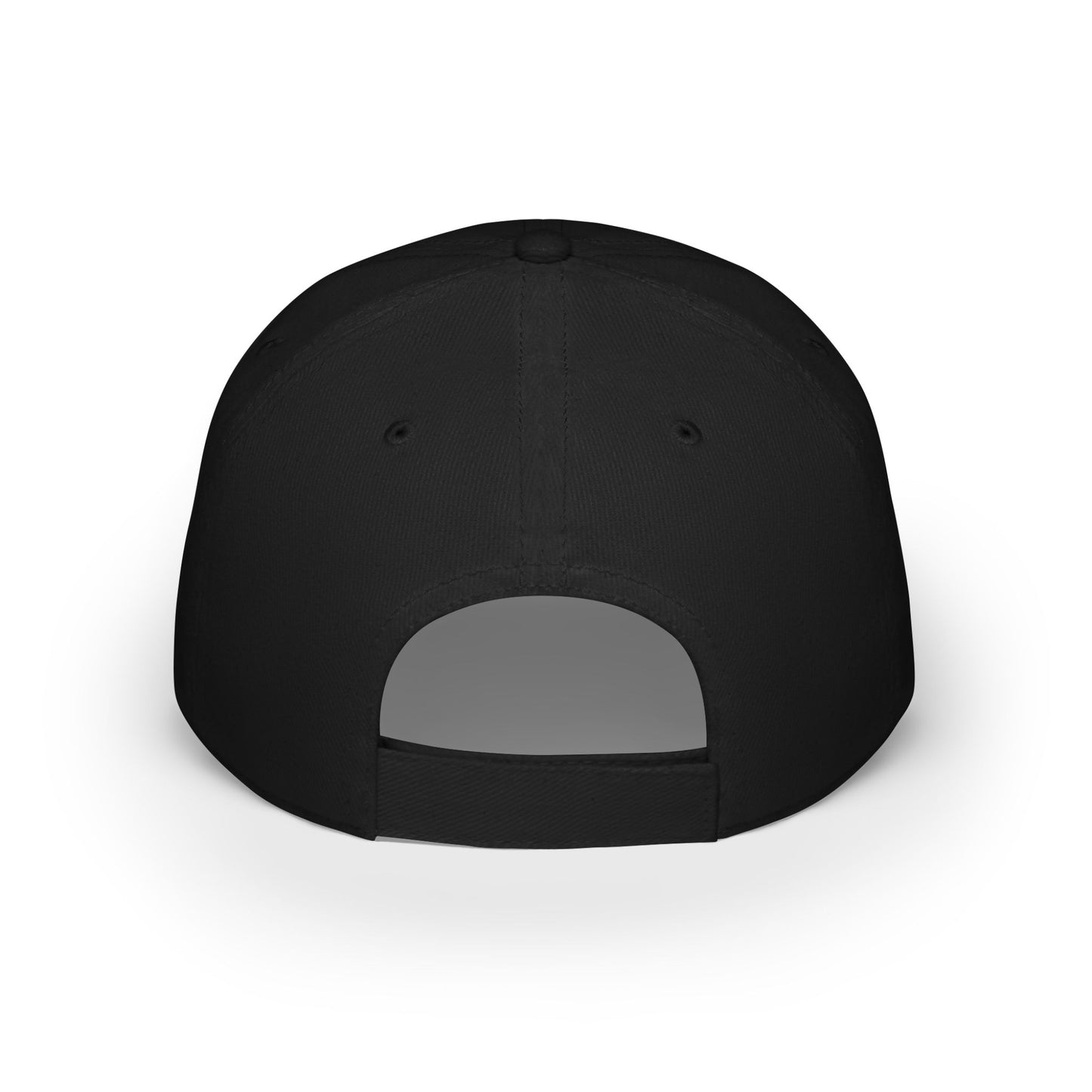 Small Diamond Baseball Cap Black