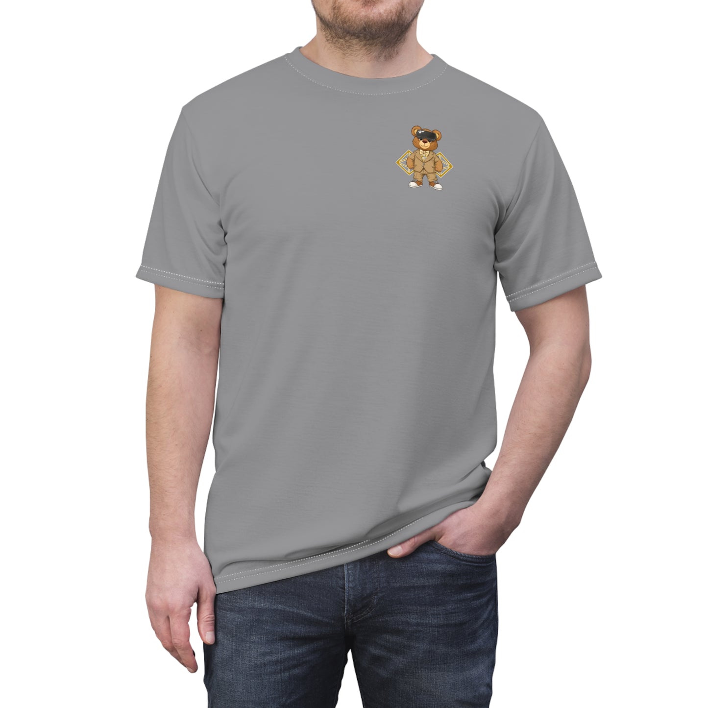 Gustavo Bear T-Shirt Grey